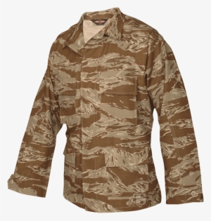 Tru Spec Coat - Desert Tiger Stripe Camo