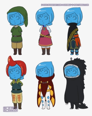 Fi Dressed As Many Characters From Skyward Sword It's - Fi Skyward Sword