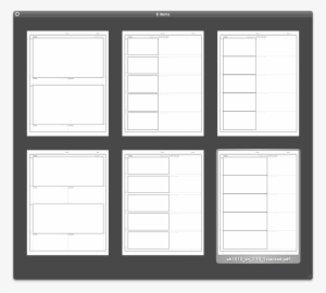 Storyboard Templates - Storyboard Template Photoshop