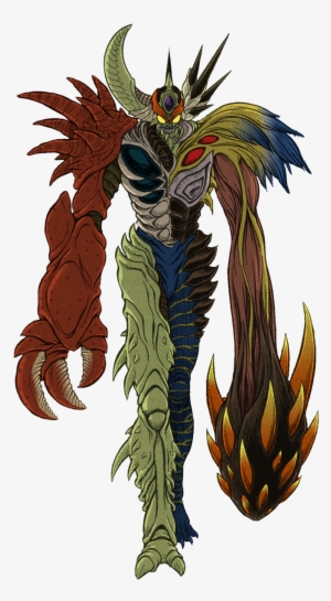 Imagen Coloreada Viñeta Del Manga Guyver - Evil Aptom