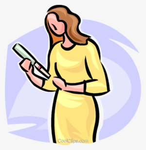 Women Clipart Dizzy - Pregnant Test Clip Art