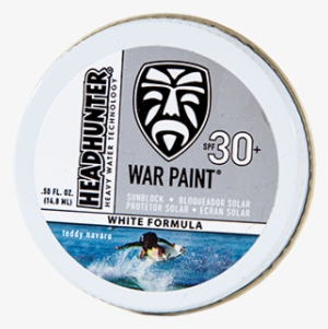 Headhunter War Paint Spf 30 Sunscreen - White