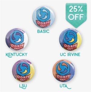 Dorm 2017 Pins - Thumbnail