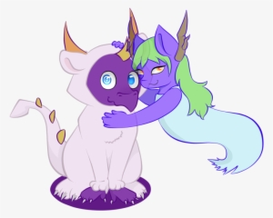 Spooky And Her Cat - Work Of Art