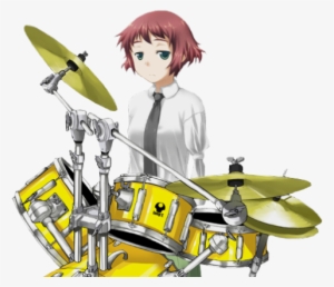 Katawa Shoujo Shizune Yellow Drum Drums - Katawa Shoujo Rin Drums