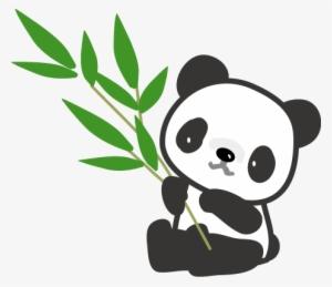 パンダのイラスト-無料イラスト - Dibujo De Un Panda