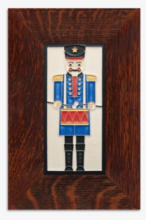Tile In 2-inch Oak Park Frame - Blue