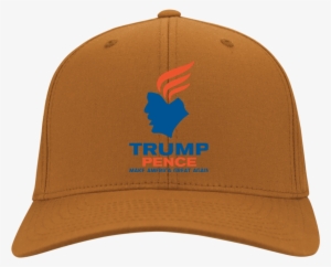 Trump Pence For President Twill Cap - Port & Co. Twill Cap - Texas Fball