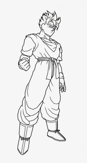 Gohan Coloring Pages - Future Gohan