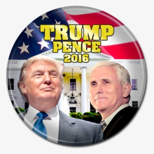 Trump Pence Button - Label