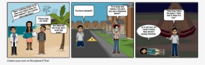 The Pearl Storyboard - Cartoon