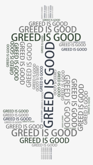 This Free Icons Png Design Of Greed Word Cloud Grayscale
