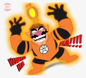 The Orange Lantern Of Greed - Cartoon
