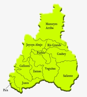 Barrios Of Jayuya, Puerto Rico Puerto Rico, San Juan, - Mapa De Jayuya Puerto Rico