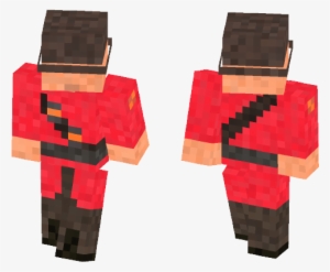 Red Blu Soldier - Construction Set Toy