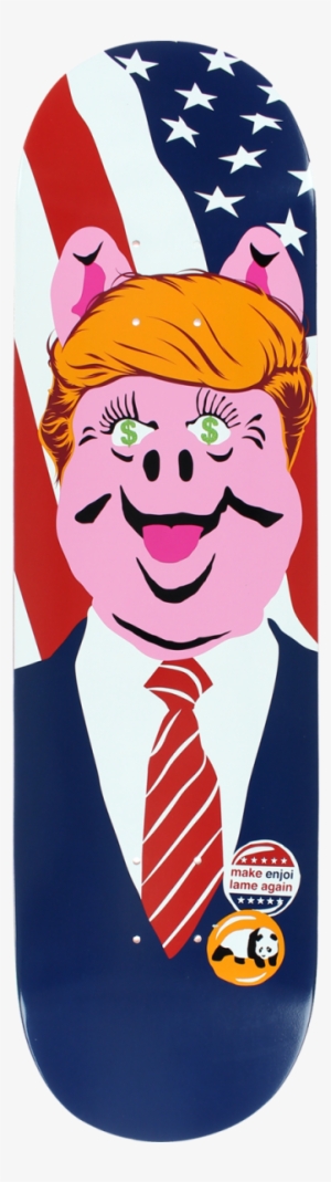 Enjoi Corporate Greed - Enjoi Corporate Greed Skateboard Deck - 8.25"