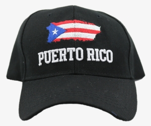 Puerto Rico Map Baseball Cap - Baseball Cap