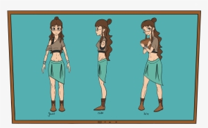 The Character And His / Her Accessories Are Recognizable - Cartoon