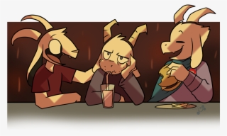 My Two Personal Favorite Asriels Belong To @squatlord - Undertale Growth Spurt Au