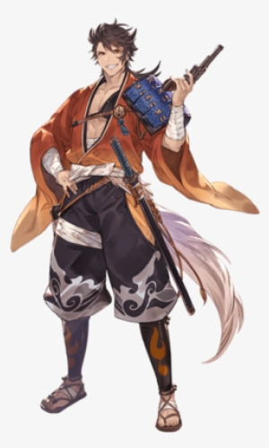 Mutsunokami Yoshiyuki Npc - Granblue Fantasy Touken Ranbu
