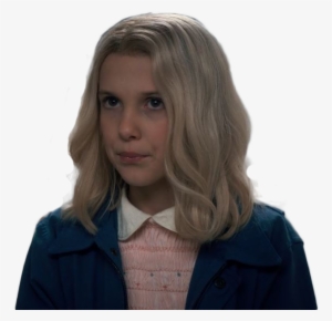 Eleven Stranger Things Png - Blond
