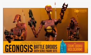 Sideshow Geonosis Battle Droids - Vereador