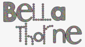 Bella Thorne Texto Png