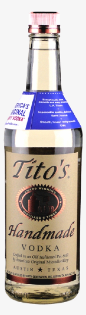 Spirits Titos Clipped Rev - Titos Vodka 1 L