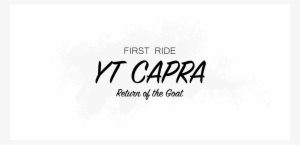 2018 Yt Capra - Calligraphy
