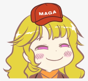 Maga Professor Ozpin Yellow Facial Expression Nose - Yang Xiao Long Yandere