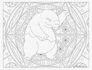 Drowzee - Pokemon Adult Coloring Pages