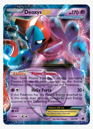 Speaking Of Which, Black & White - Pokemon Cards Deoxys Ex
