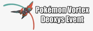 Deoxys Scavenger Hunt Header Front - Pokémon