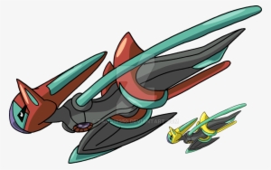 Deoxys By Tails19950 On Deviantart - Deoxys Speed Form Shiny