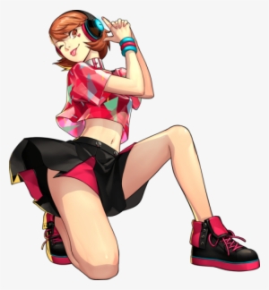 P3d P4d P5d Yukari Takeba Rise Kujikawa Ann Takamaki - Persona 3 Dancing Moon Night Yukari
