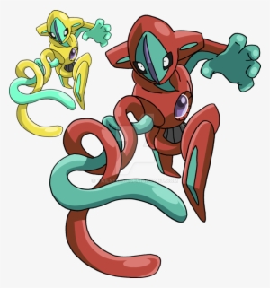 386 - Deoxys - Art V - 3 By Tails19950 On Deviantart - Deoxys Art Fan Png