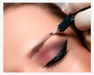 Con Un Inductor Manual Que Va Dejando Finas Líneas - Microblading