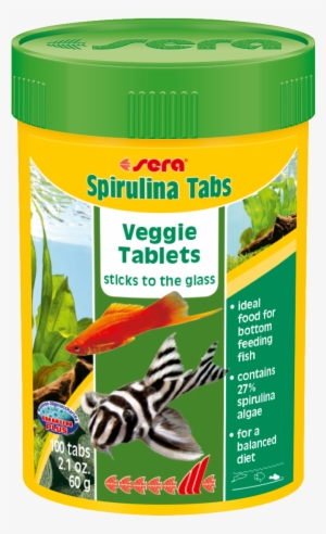 00940 Int Sera Spirulina Tabs 100 Ml Top - Sera Spirulina Tabs