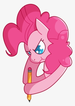 Amazingmollusk, Earth Pony, Frustrated, Pencil, Pie - Cartoon