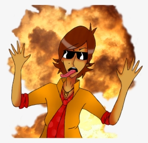 Neuclear Explosion Transparent Background