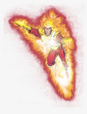 Justice League Firestorm Blaze Men's Tank - Kids T-shirt: Juvenile: Justice League - Firestorm