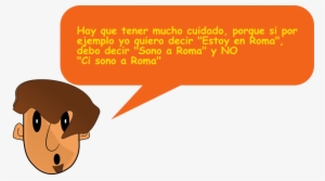 Curso De Italiano Gratis, Las Particulas C'è Y Ci Sono - Cartoon