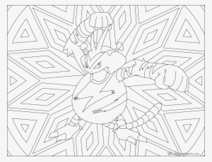 Electabuzz Coloring Pages - Pokémon