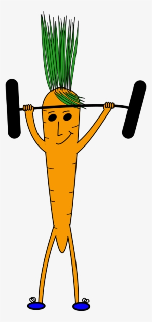 This Free Icons Png Design Of Weightlifting Carrot