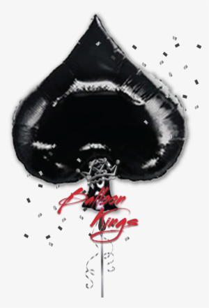 Casino Large Spade - Casino Foil Balloons