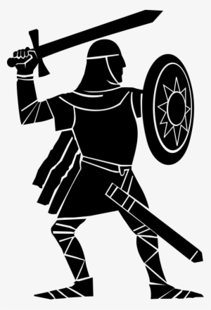 Viking Clipart Weightlifting - Ancient Roman Gladiator Posters