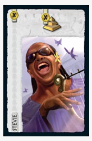 Stevie Wonder Promo Card - 7 Wonders Expansions Leaders