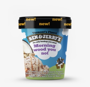 Pint Morning-wood - Ben & Jerry's Ice Cream, Pint, (pack Of 8), Variety