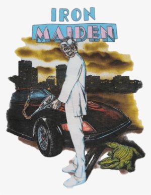 Iron Maiden - Iron Maiden Miami Vice Shirt