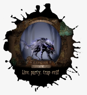 The Legend Thief - Shadow Warg Large Tote Bag, Natural, Large